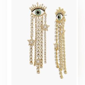 Kurt Geiger Evil Eye Chandelier Drop Earrings